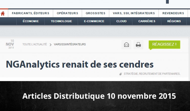 Distributique : NGAnalytics renait de ses cendres